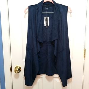 Brand new Faux leather vest